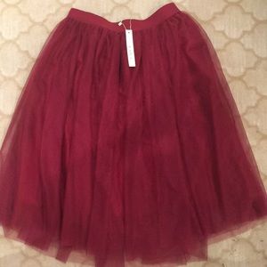 Tulle skirt
